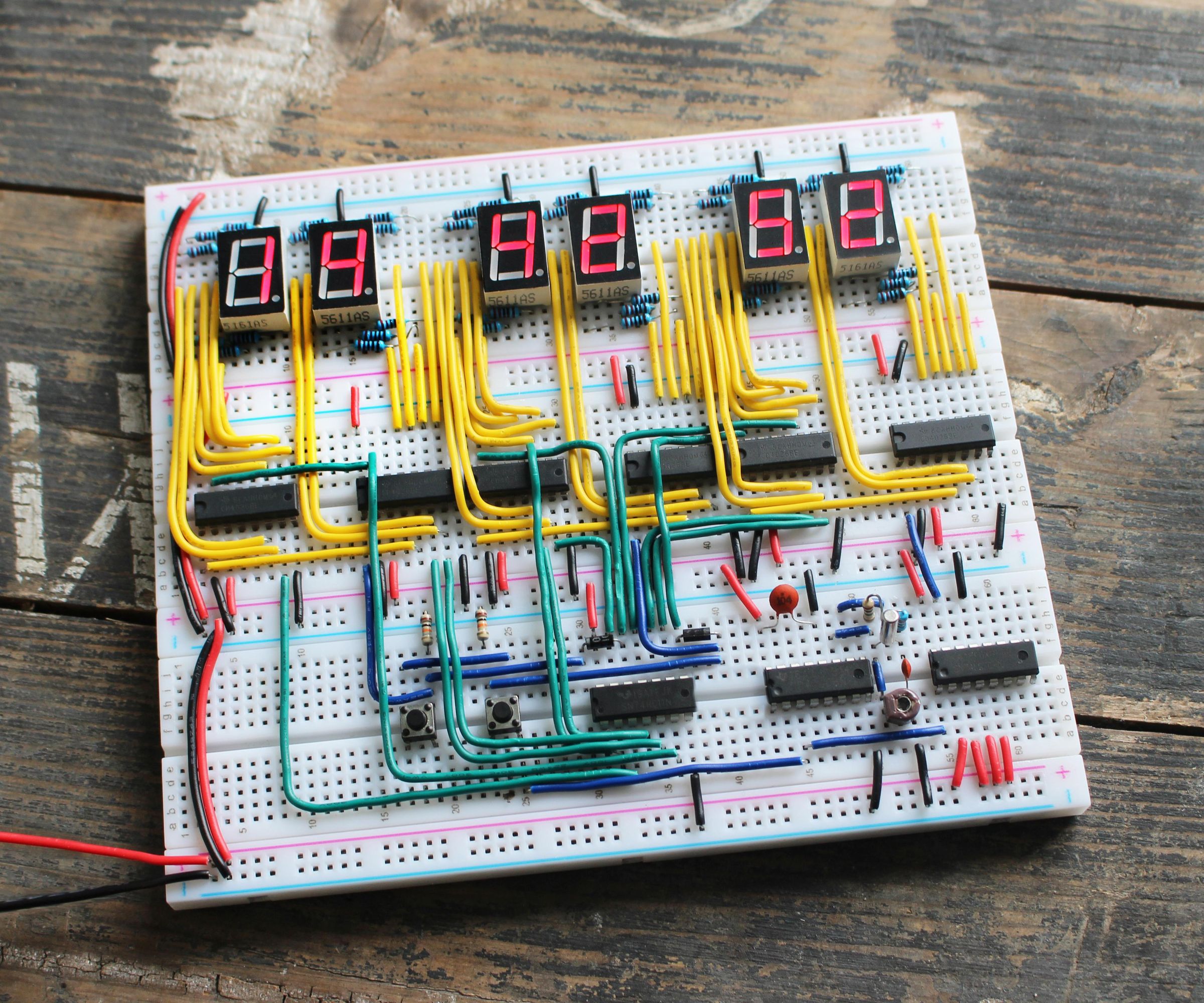 Common IC Breadboard Clock 7 Steps (with Pictures) Instructables