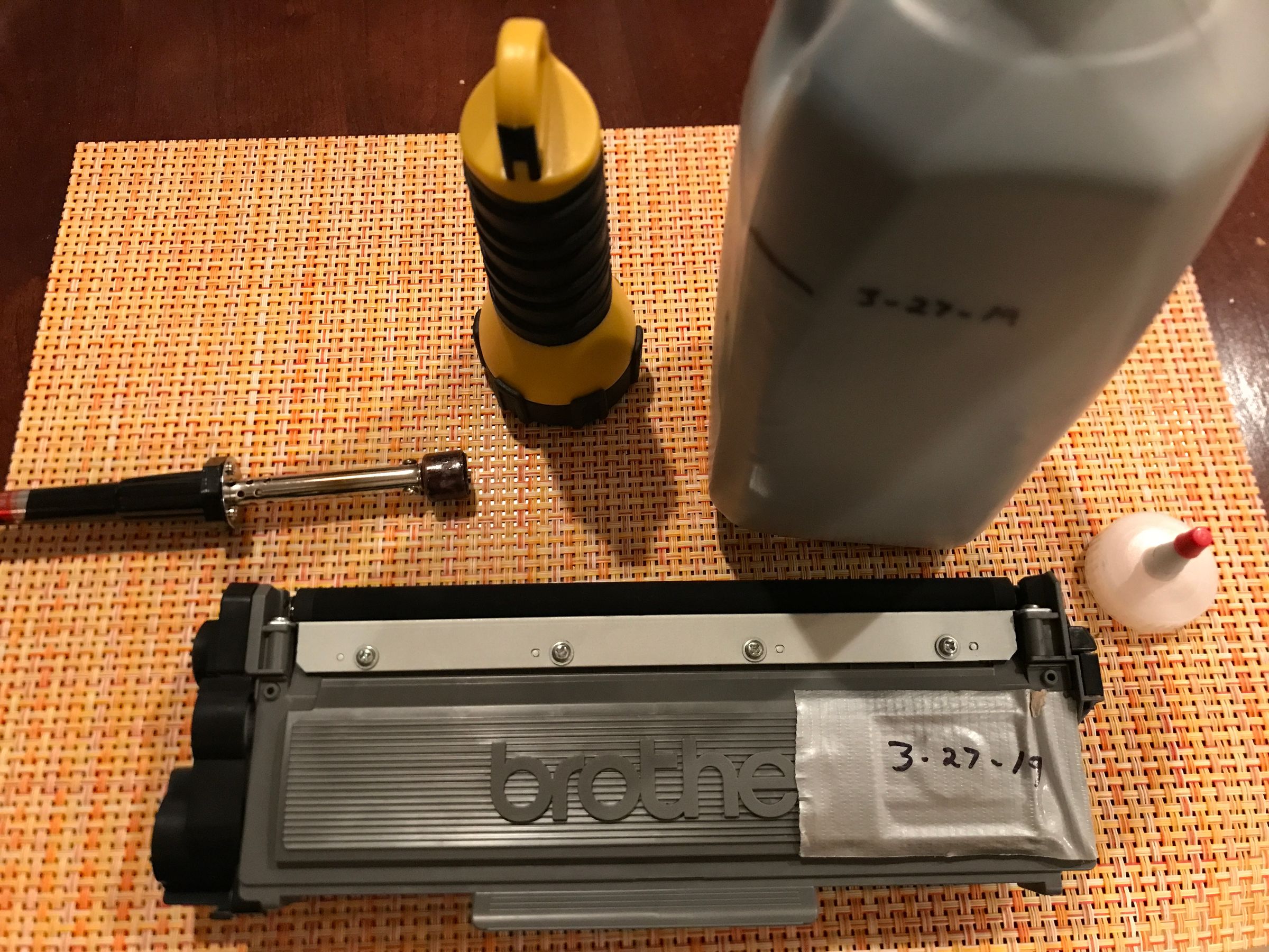 Refill Your Laser Printer Toner Cartridge the Easy Way 6 Steps (with