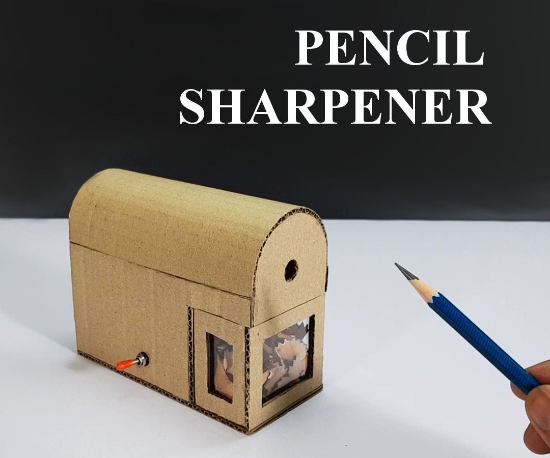 Electric Pencil Sharpener Machine 8 Steps With Pictures Instructables