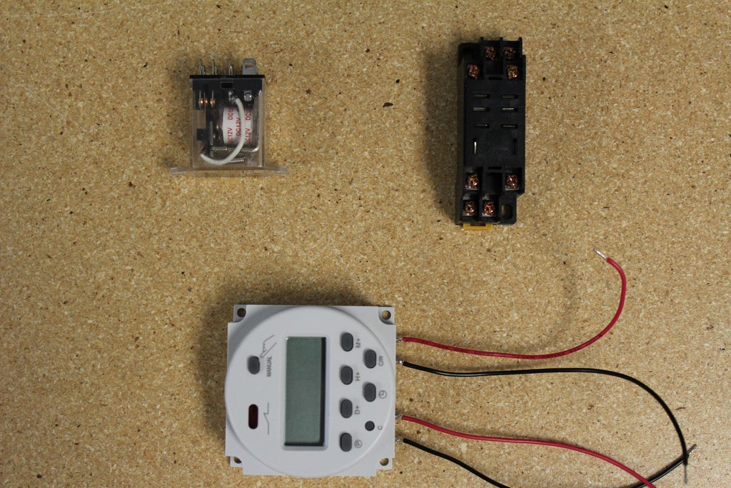 12V Relay With Timer Switch : 4 Steps - Instructables | Dc Timer Switch Wiring Diagram | | Instructables