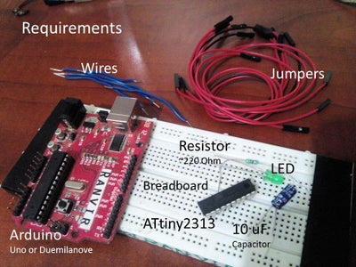 ATtiny2313 Development Using Arduino : 6 Steps - Instructables