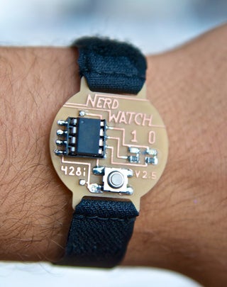 The Nerd Watch 10 Steps With Pictures Instructables The Nerd Watch 10 Steps With Pictures Instructables