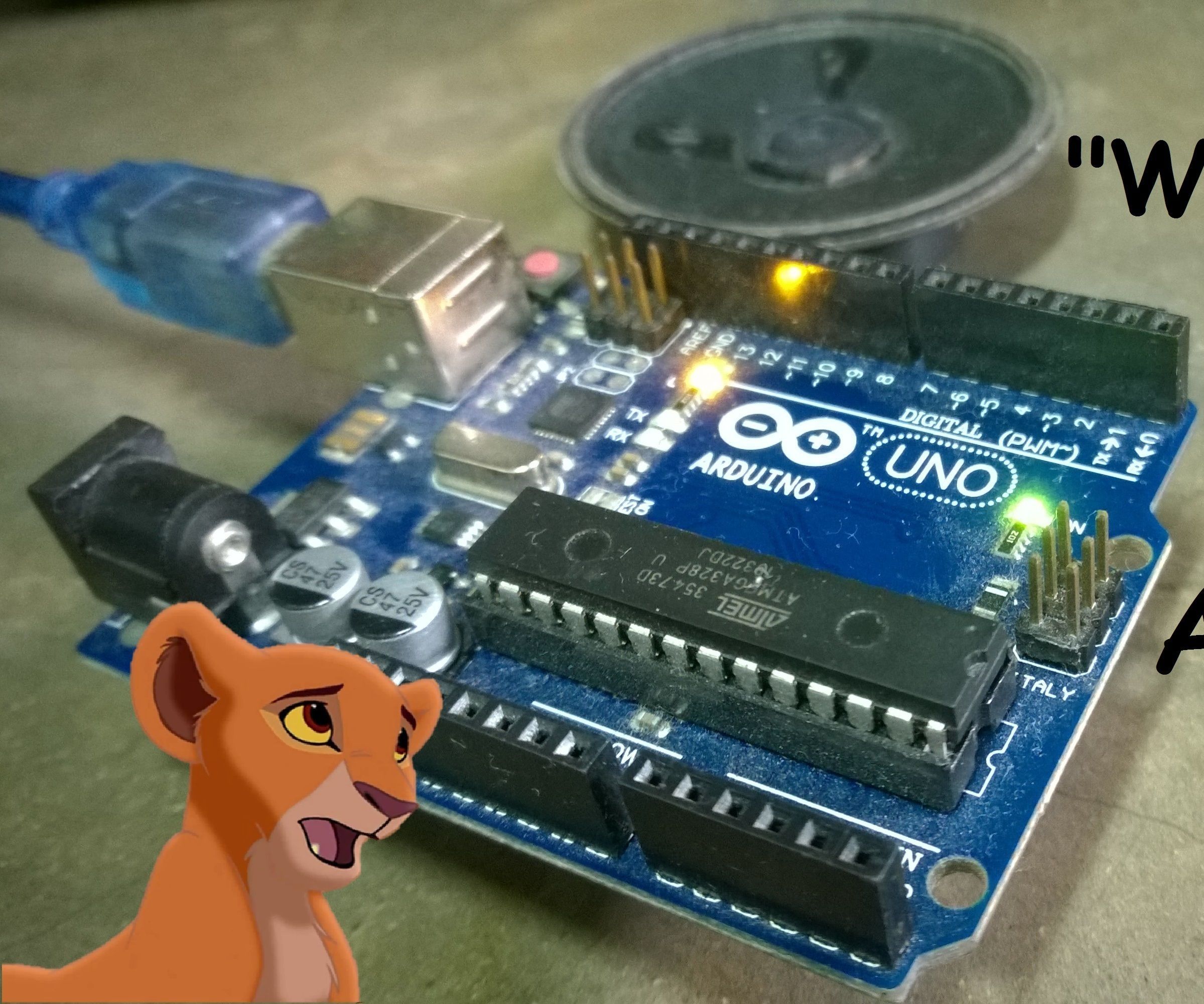 "we are one" (the lion king 2) tone using arduino DIY Project DIY Project Image