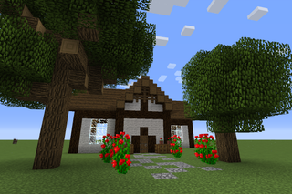 Minecraft Houses Cottagecore / Minecraft Cottagecore Mushroom House By