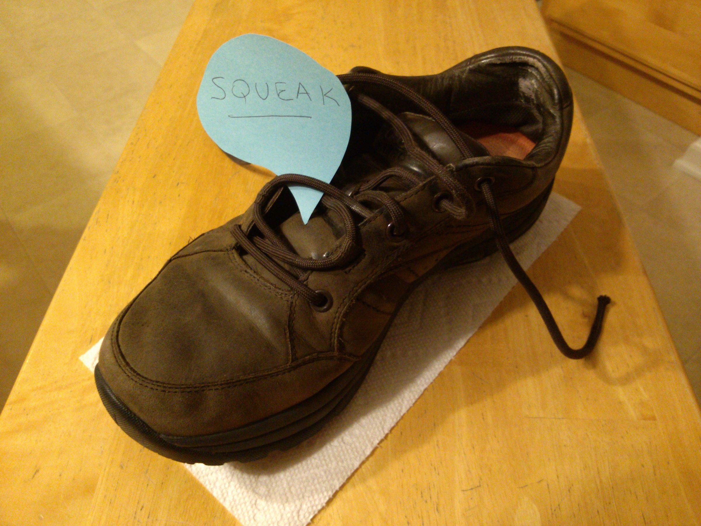Fixing a Squeaky Shoe Air Bladder 4 Steps (with Pictures) Instructables