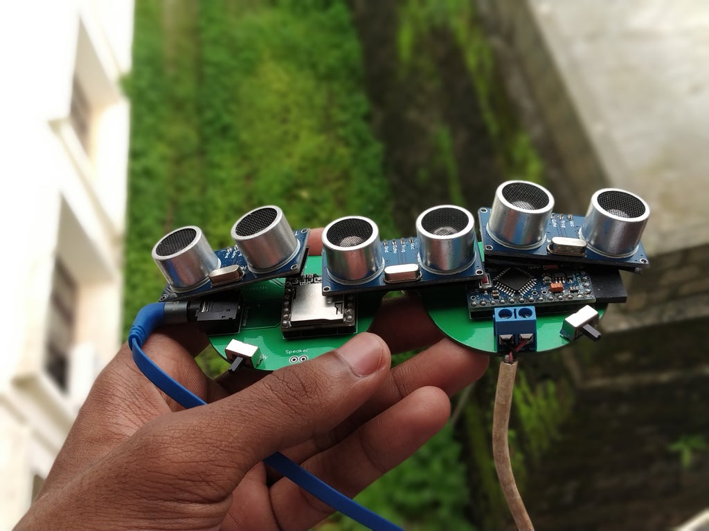 Talking Smart Glass For The Blind 7 Steps Instructables