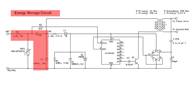 Reverse Engineering An Electric Fence Charger 11 Steps With Pictures Instructables