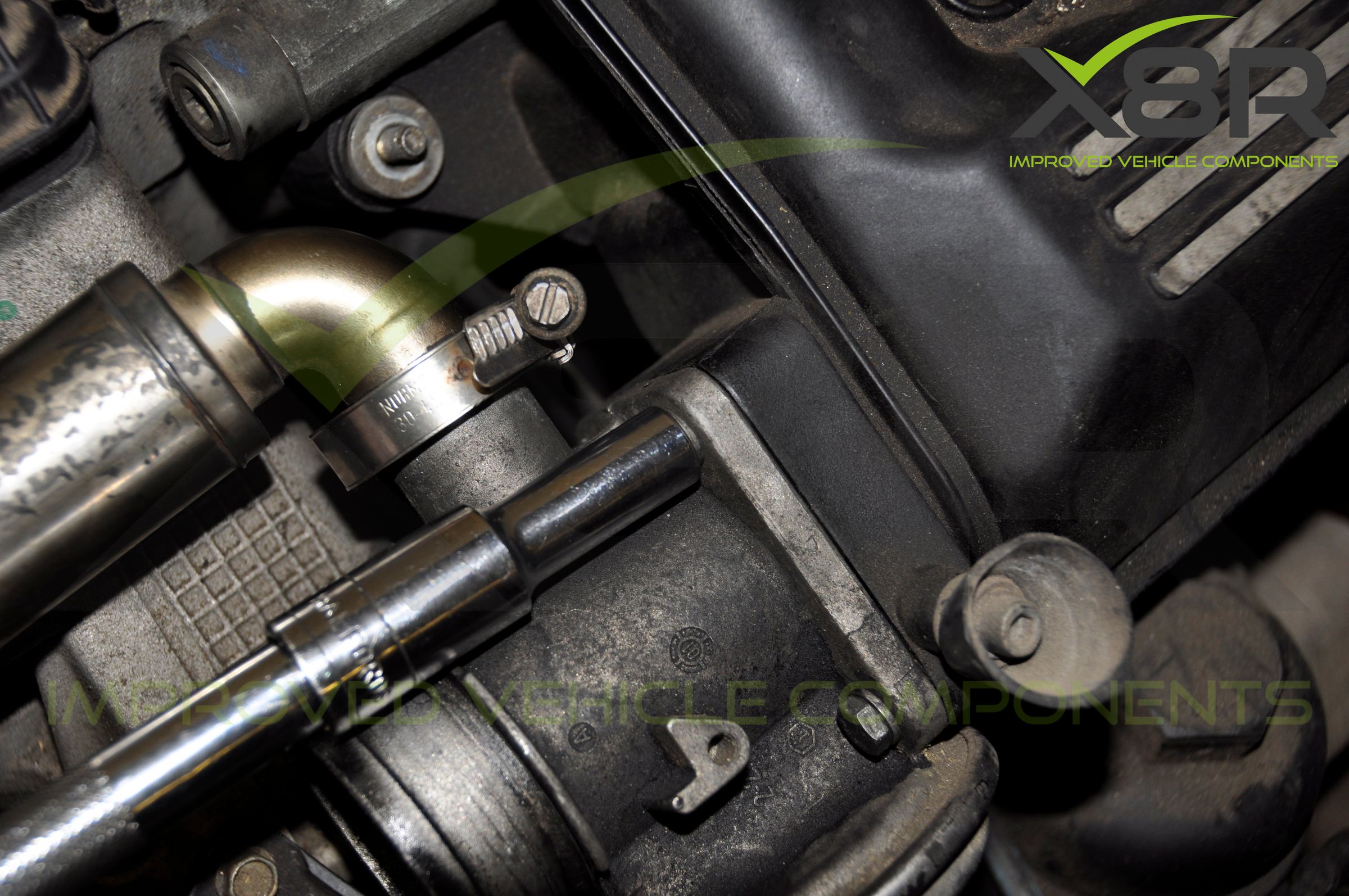 BMW EGR Valve Stainless Steel Removal Bypass Delete Blanking Kit Install Instruction Guide 11