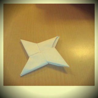 Origami Ninja Star 12 Steps Instructables