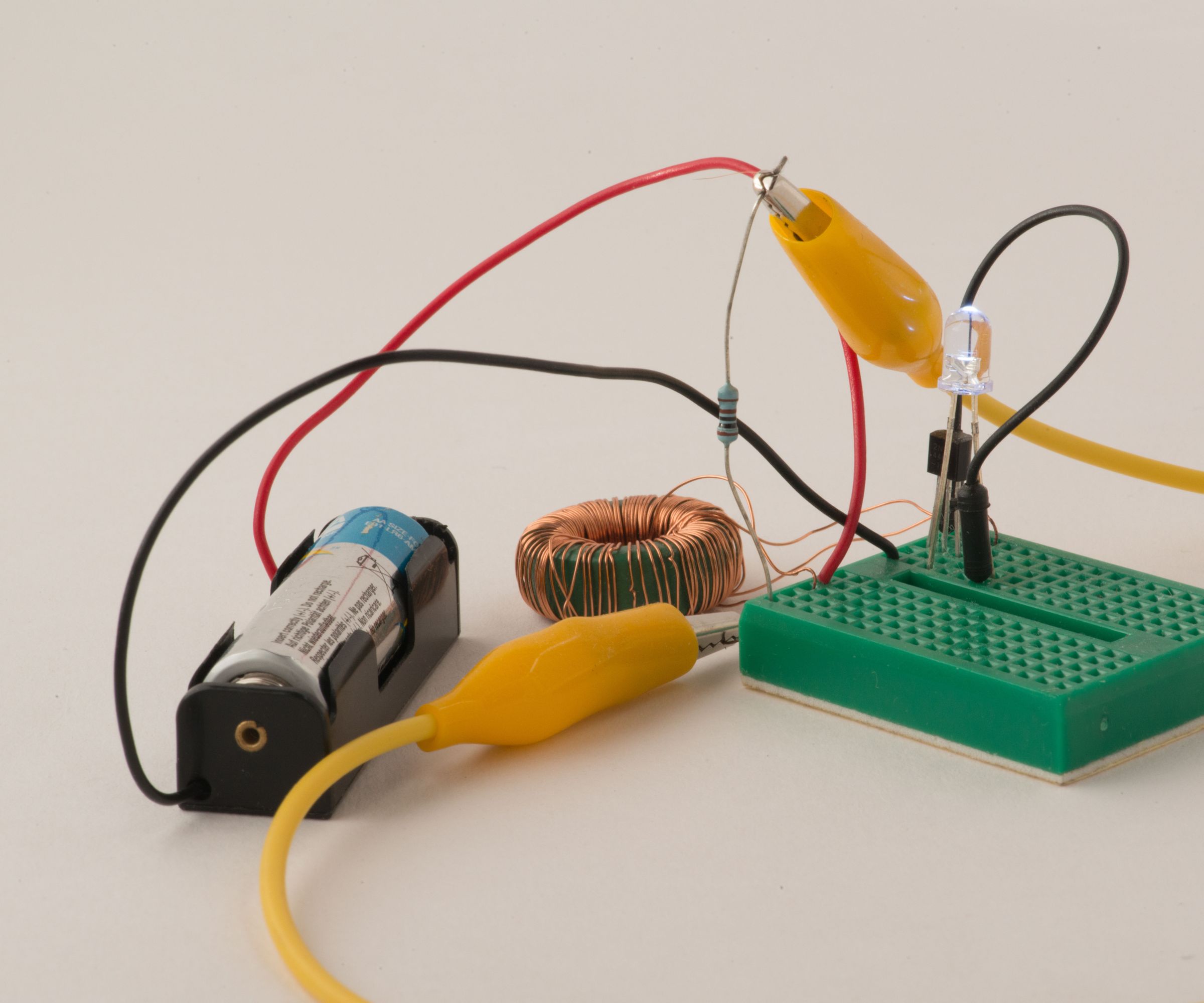 15 minute joule thief DIY Project DIY Project Image