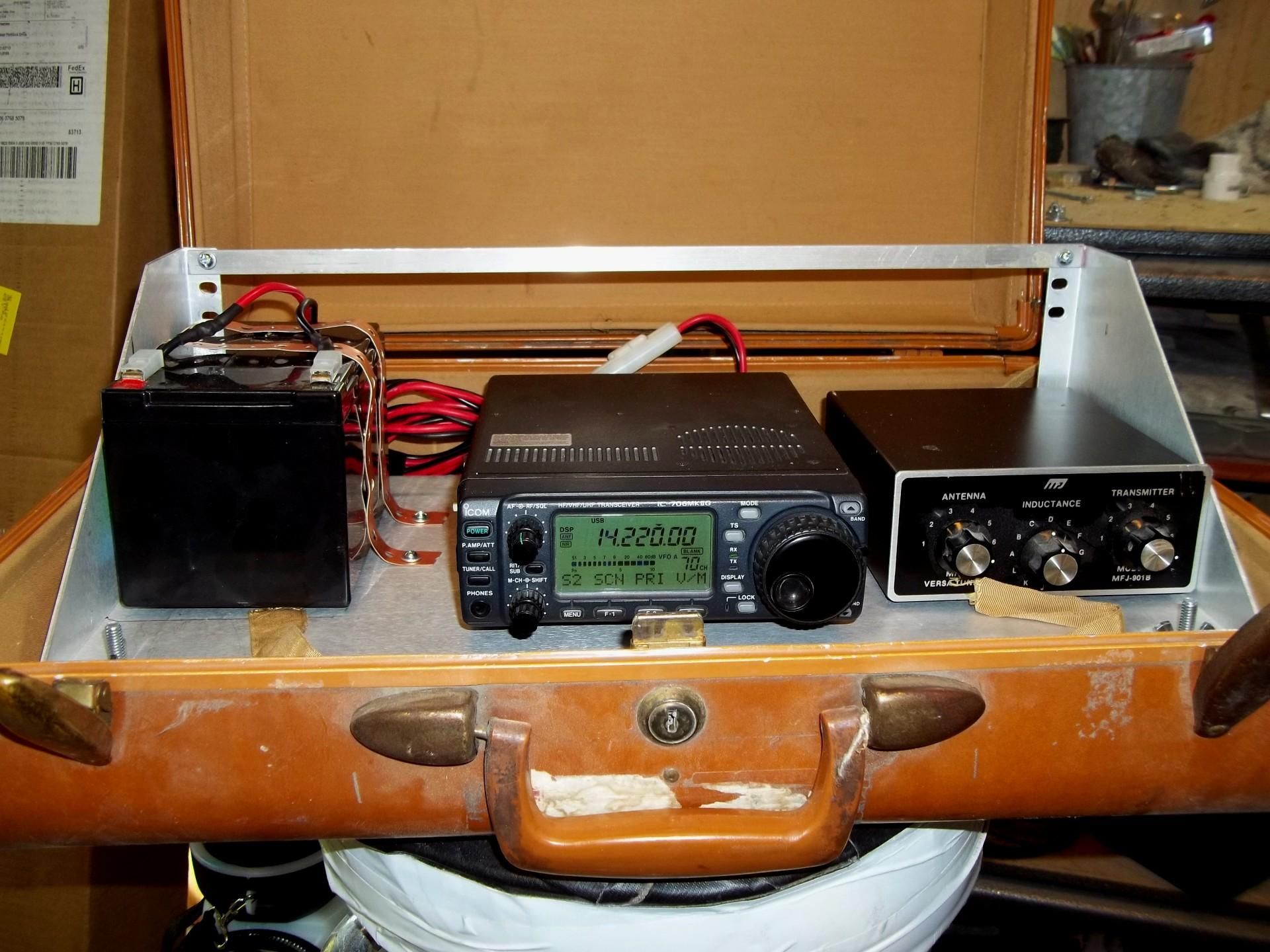 Ham Radio GoBox in a Suitcase 7 Steps (with Pictures) Instructables