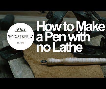 a pen with no lathe DIY Project DIY Project Image