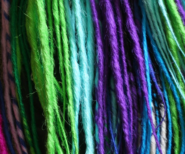 DIY Synthetic Dreads: Making Solid Single Ended Dreads