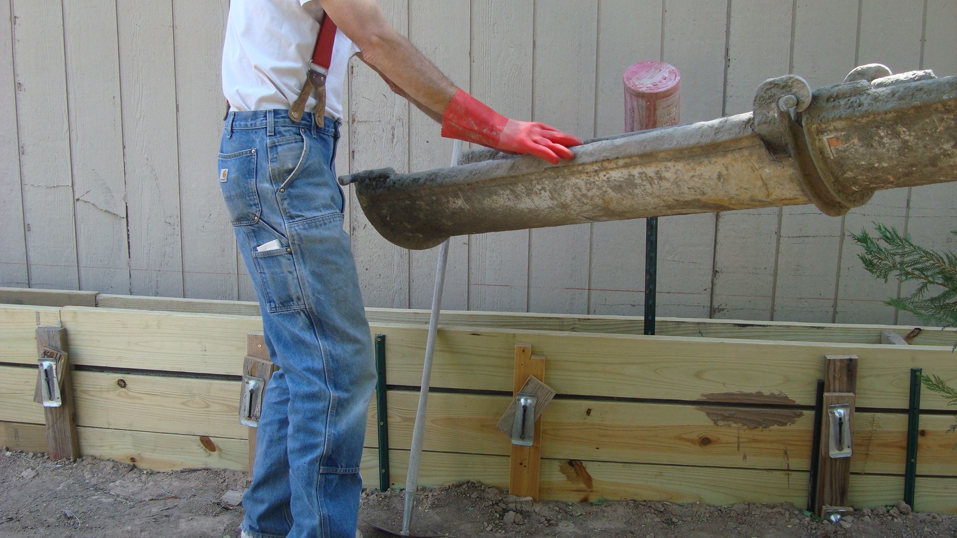Retaining Wall and Footer/ Pouring Concrete Instructables