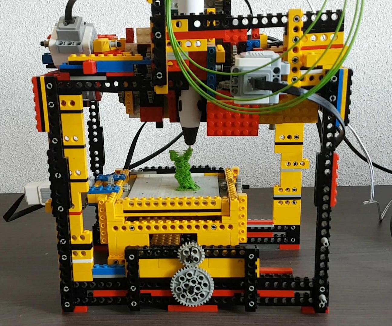LEGO 3D Printer Using Gcode 6 Steps Instructables LEGO 3D Printer Using Gcode 6 Steps Instructables