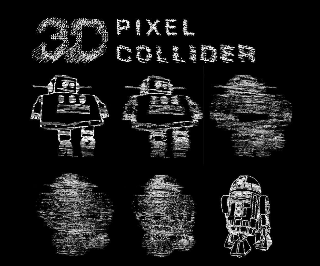 3d pixel collider (3d print) DIY Project DIY Project Image