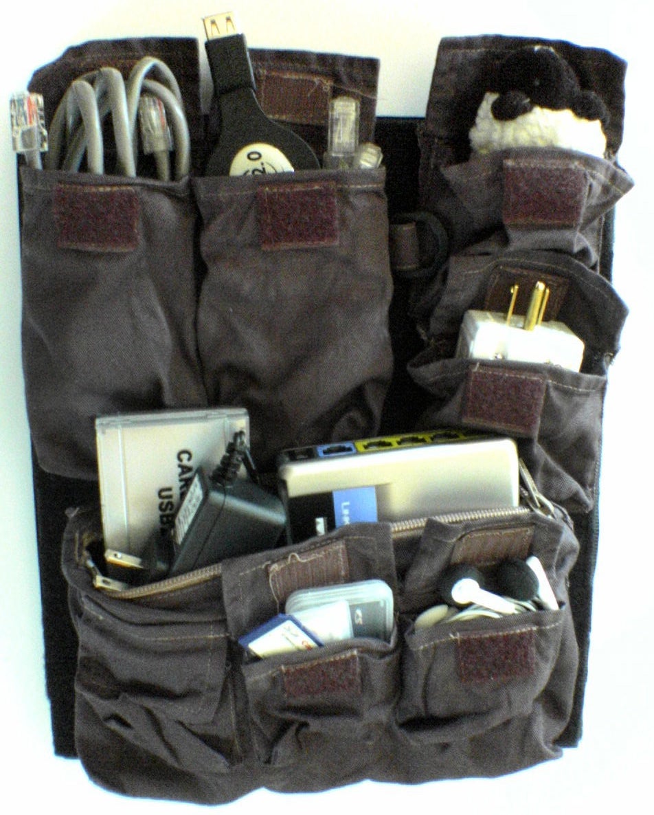 Laptop Bag Organizer 7 Steps Instructables