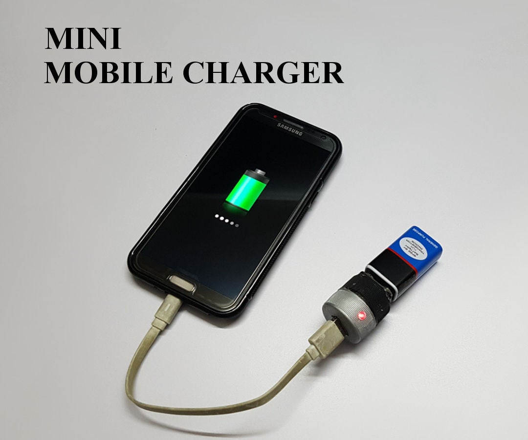 DIY Mobile USB Charger 5 Steps (with Pictures) Instructables