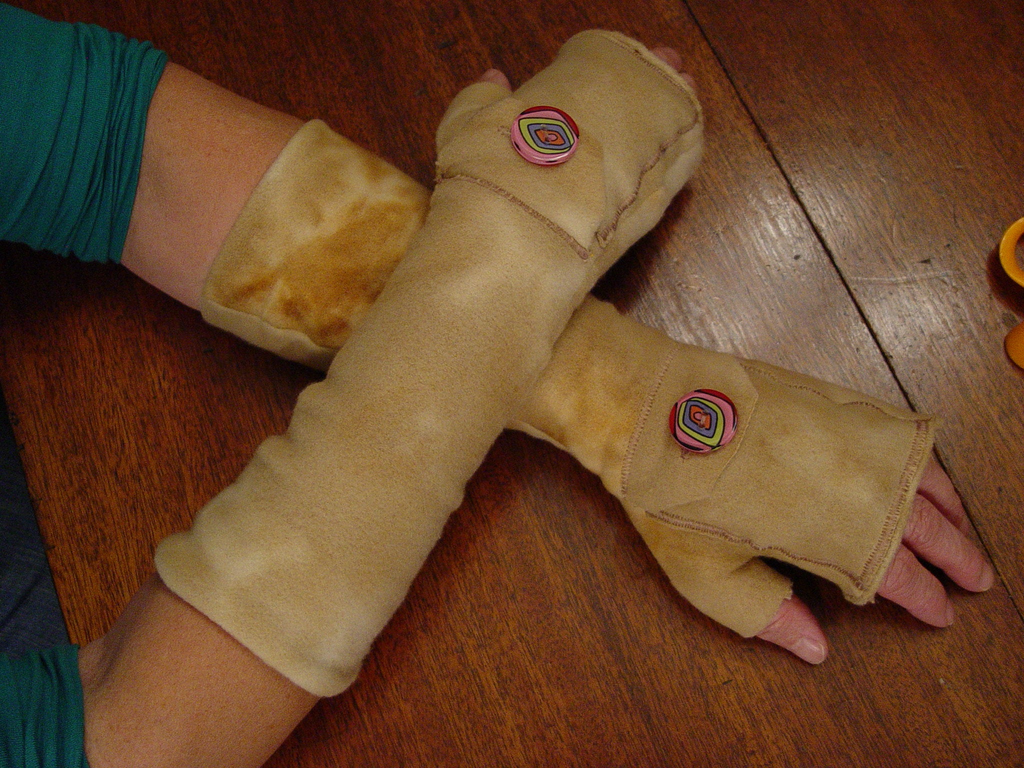 Fingerless Gloves With Handwarmer Pocket 5 Steps (with Pictures