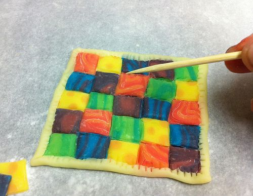 Step-by-step guide for how to quilt chocolate DIY Project DIY project