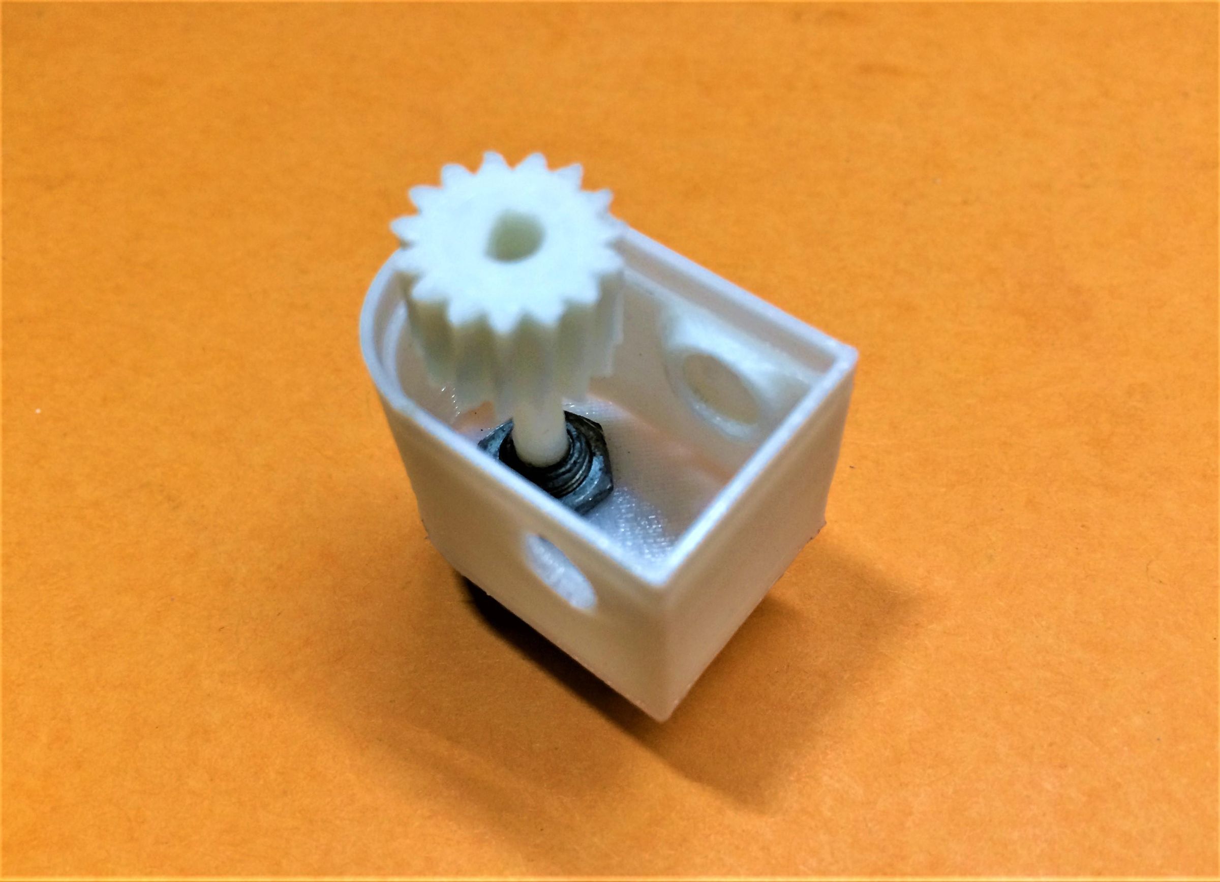 DIY MultiTurn Potentiometer (Using Worm Gear Mechanism) 11 Steps