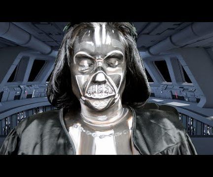 DIY guide for Star Wars Darth Vader Make-up with step-by-step instructions