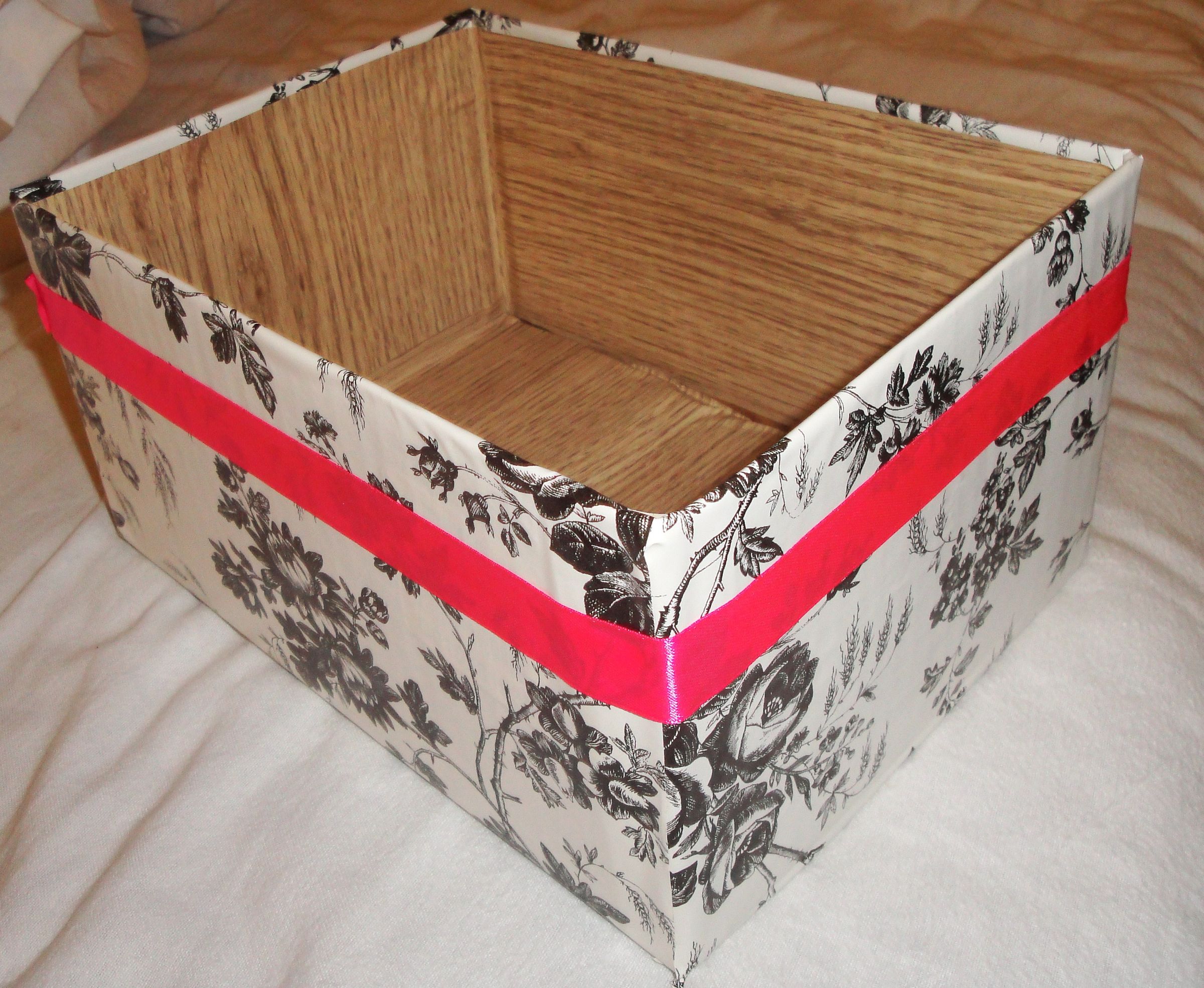 Decorative Cardboard Box 7 Steps Instructables