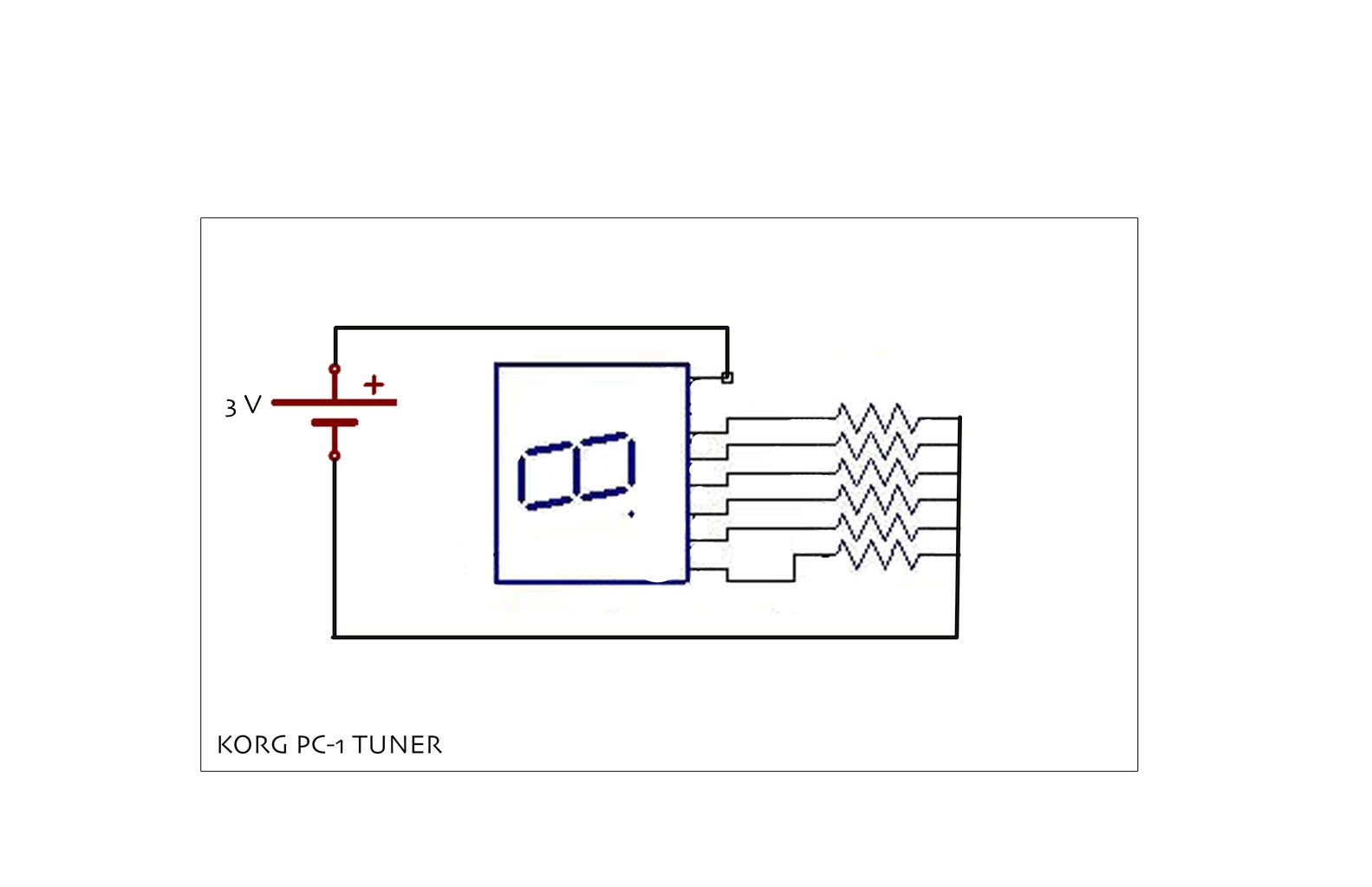 Arduino Controlled Korg Pc 1 Tuner 5 Steps Instructables Arduino Controlled Korg Pc 1 Tuner 5 Steps Instructables