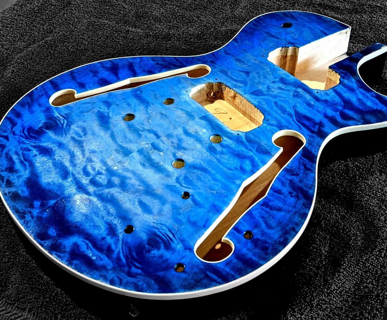 Apply a Blue Burst Guitar Finish With Dye! 8 Steps (with Pictures