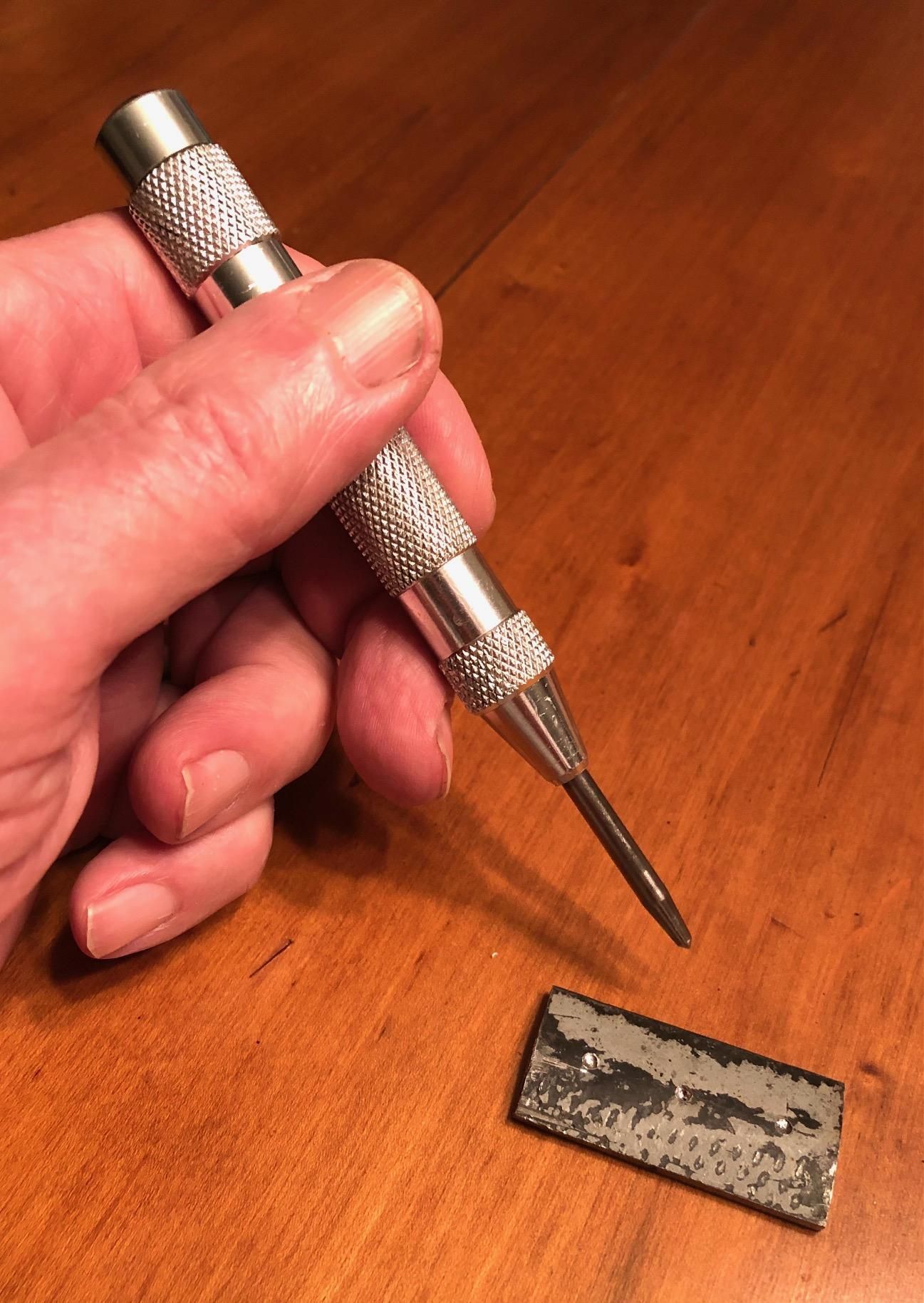 Automatic Center Punch Fix 3 Steps (with Pictures) Instructables