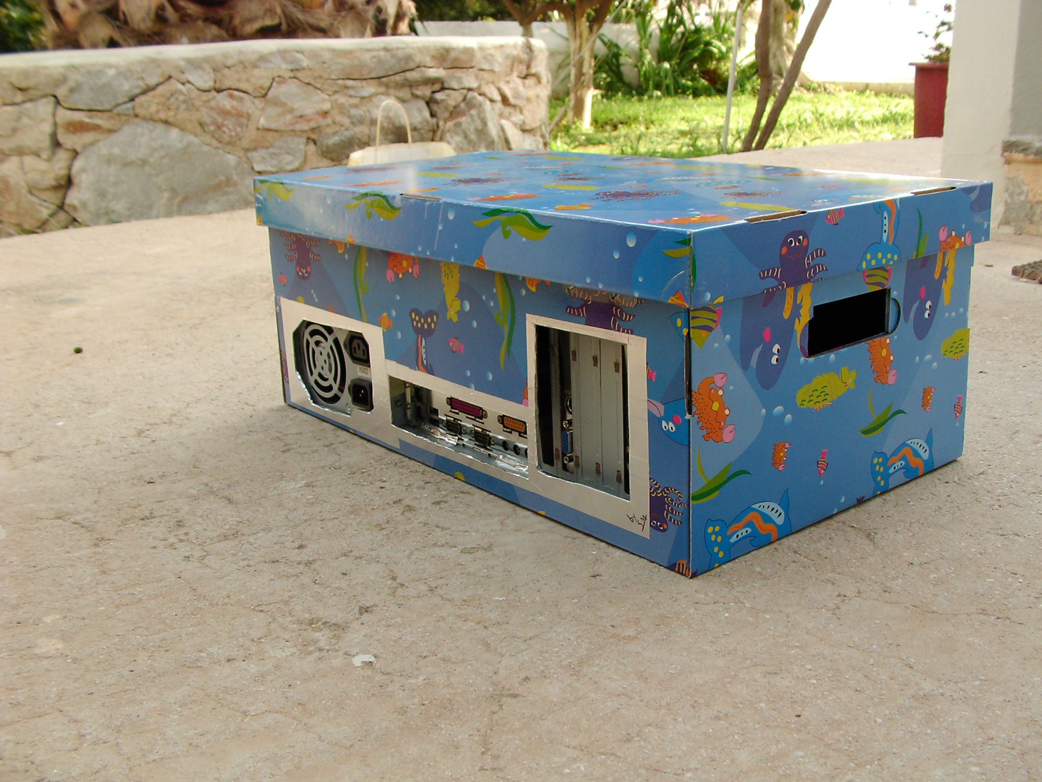 Cardboard PC Case 3 Steps Instructables