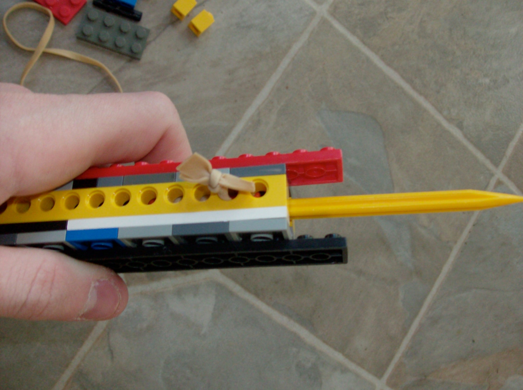 Switch Blade Lego/k'nex Knife 12 Steps Instructables