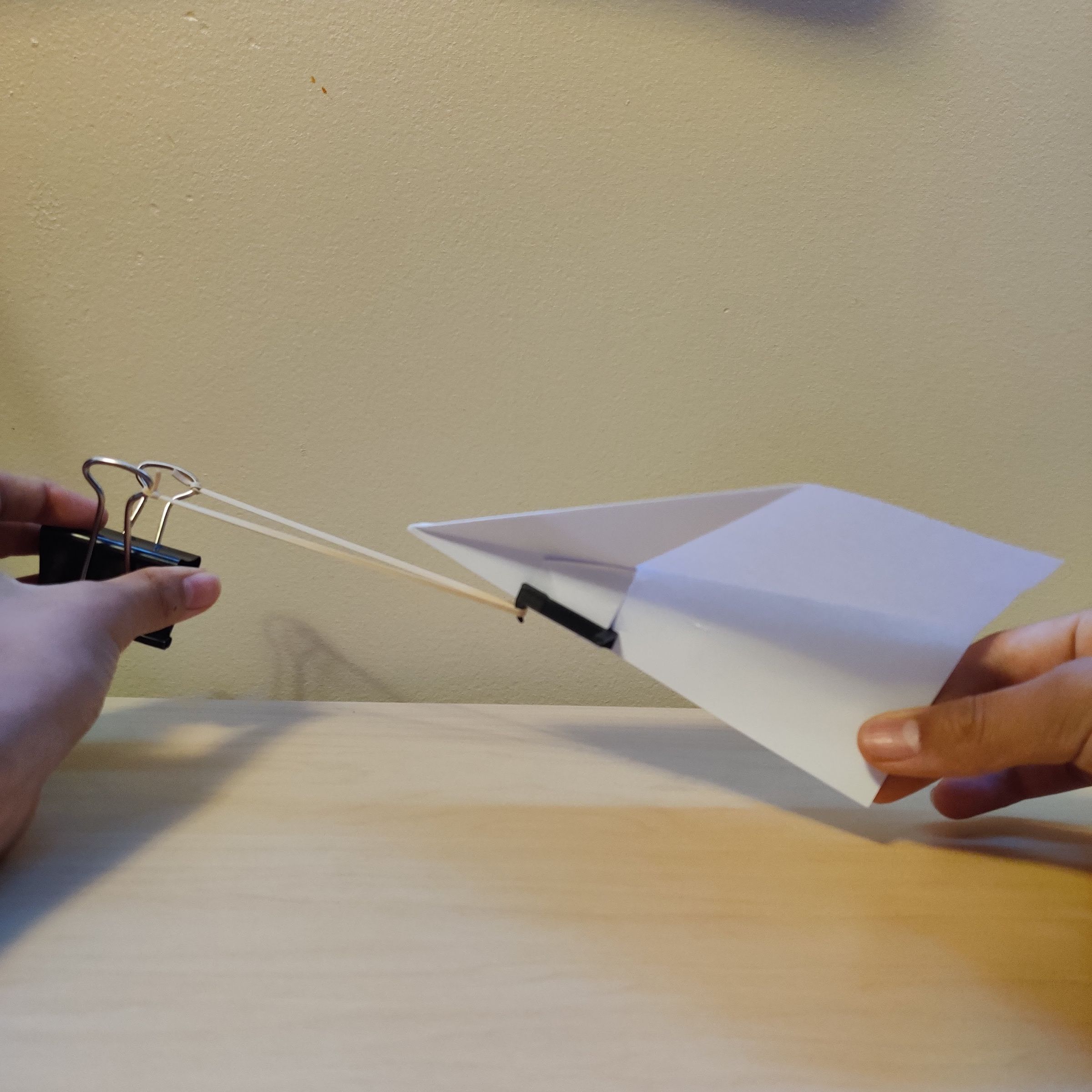Easy Paper Plane Launcher 6 Steps Instructables