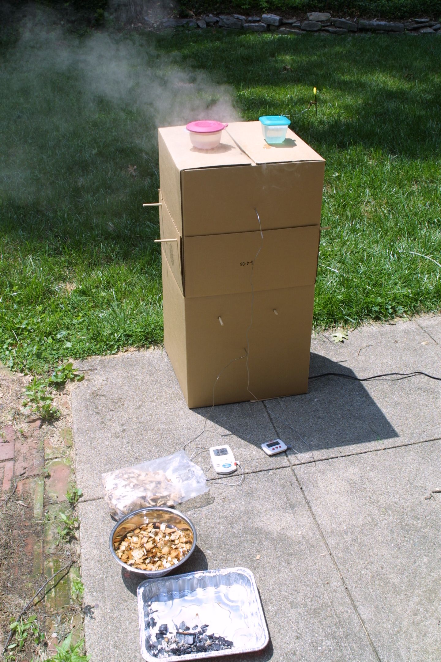 How to Make a Cardboard Smoker 8 Steps Instructables