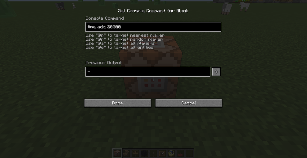 Minecraft Time Machine 4 Steps Instructables Minecraft Time Machine 4 Steps Instructables