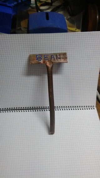 Plant Label From Copper Pipes. : 5 Steps - Instructables