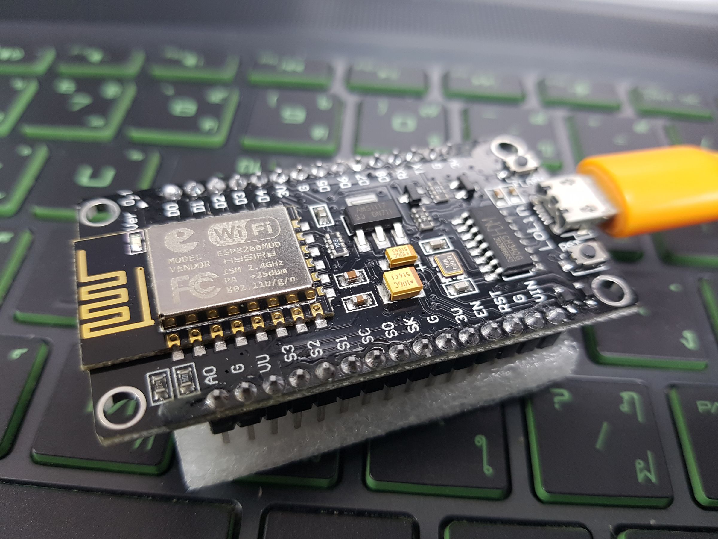 Быстрый запуск Nodemcu (ESP8266) в среде Arduino IDE
