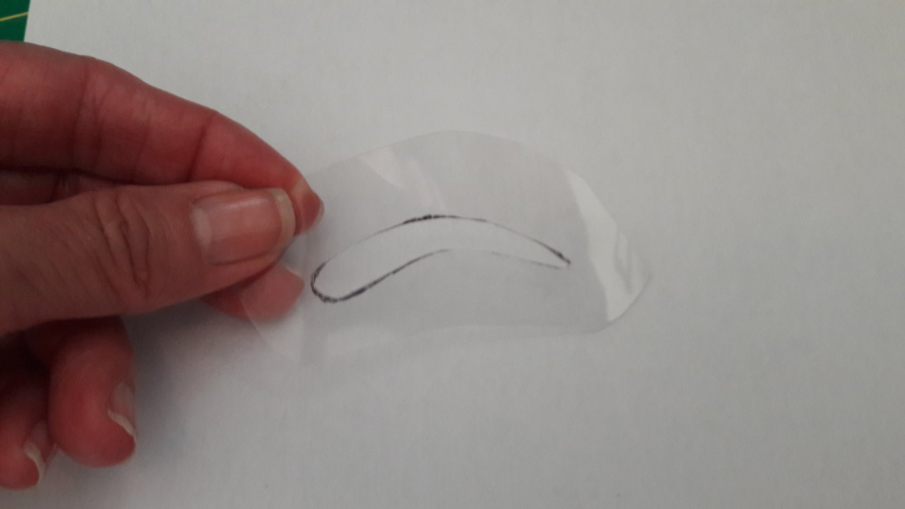 diy eyebrow stencils with printable template 6 steps instructables