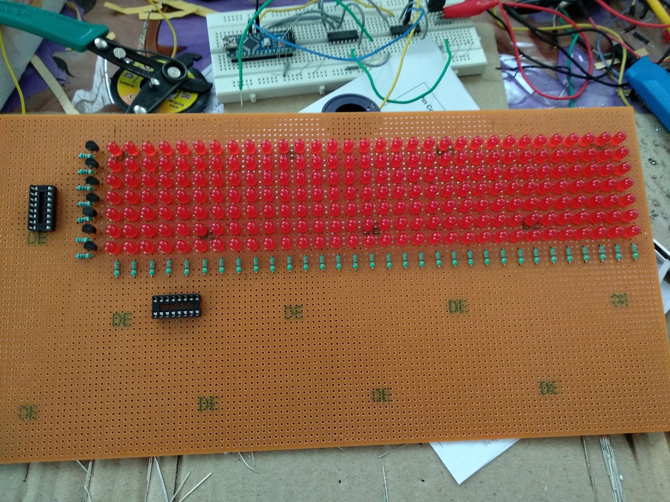 DIY LED Dot Matrix Scrolling Display Using Arduino : 6 Steps ...