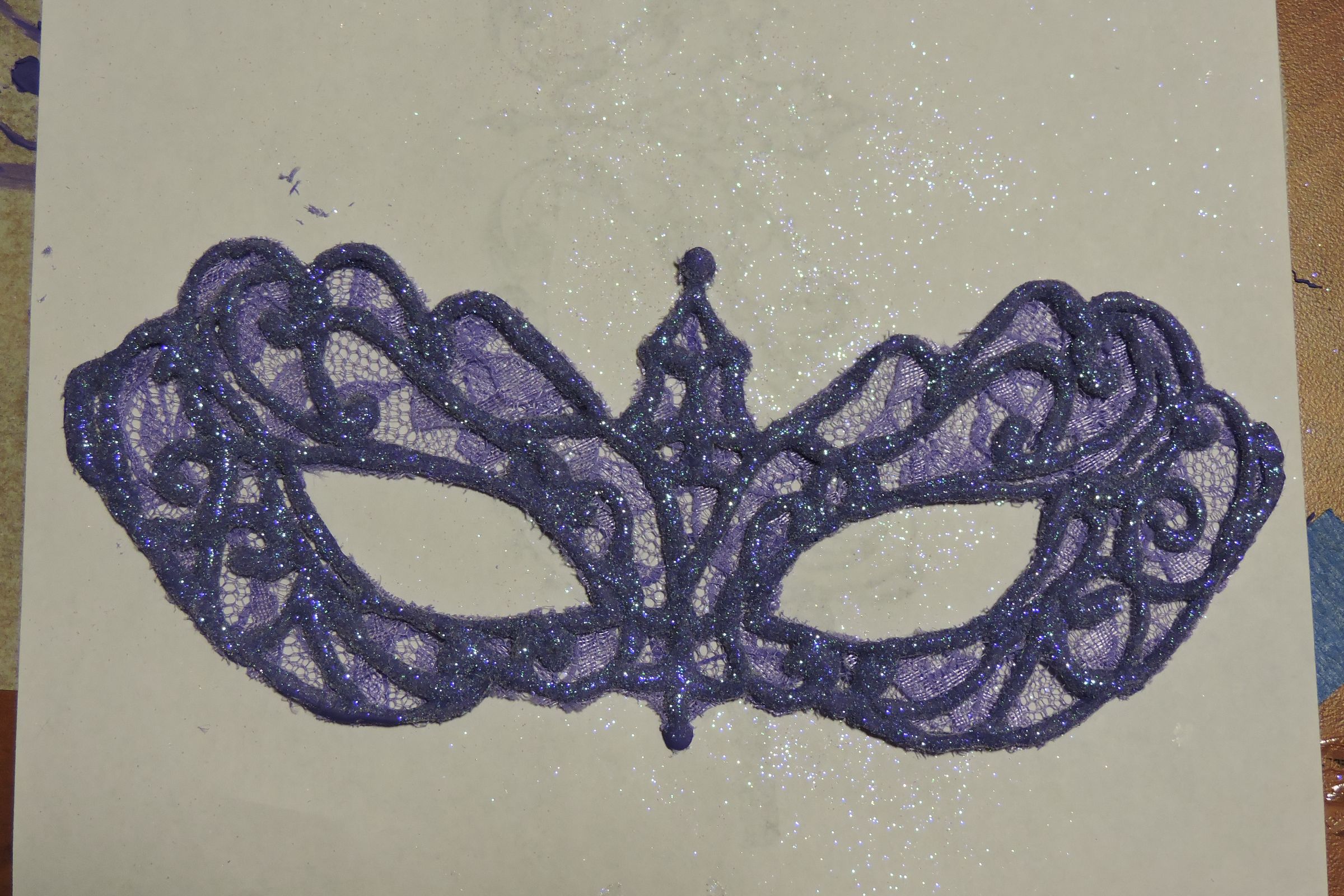 Hot Glue Masquerade Mask 10 Steps (with Pictures) Instructables