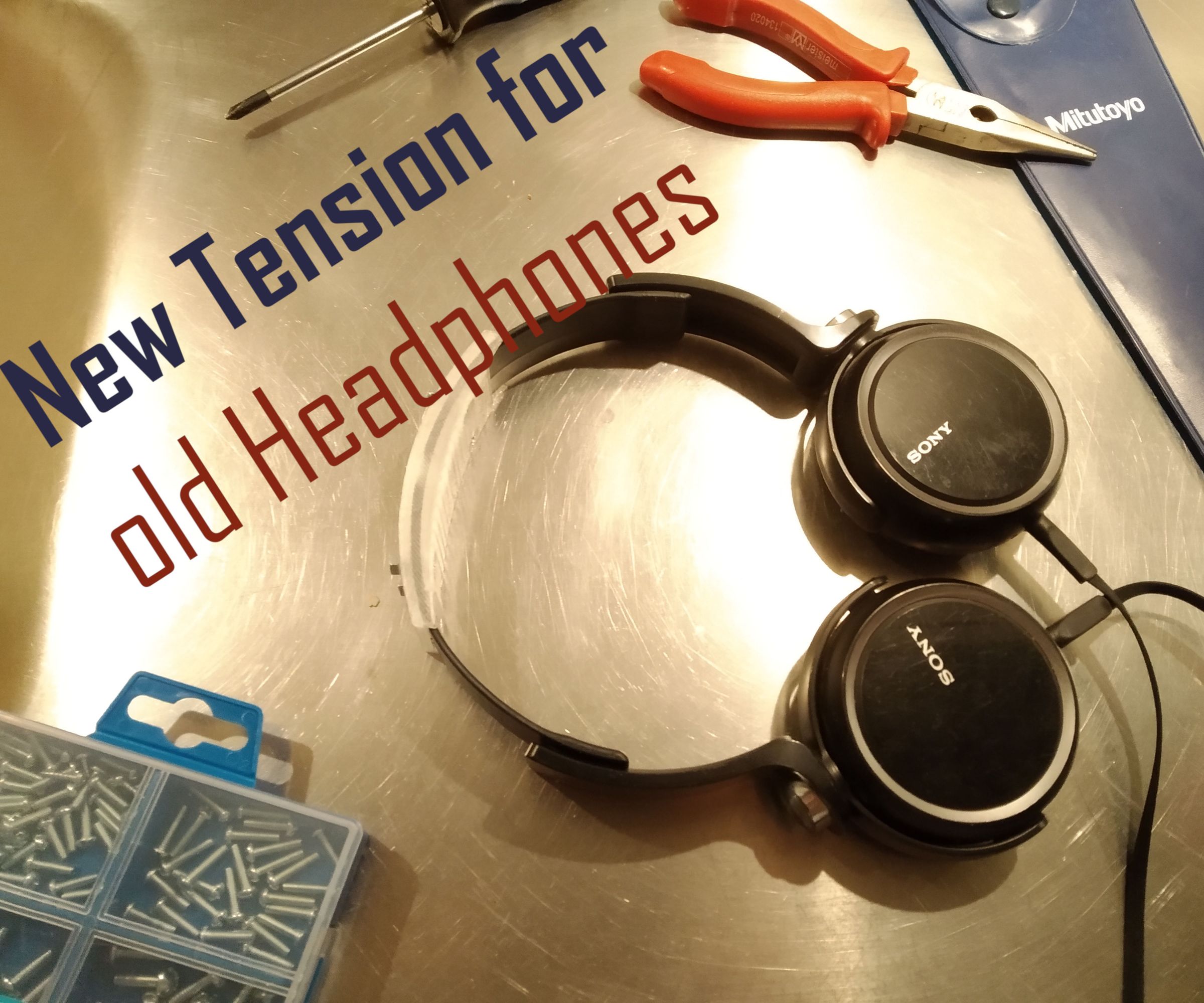 DIY guide for Revive Tension From On- and Over-Ear Headphones - Customizable Fusion 360 File Attached with step-by-step instructions