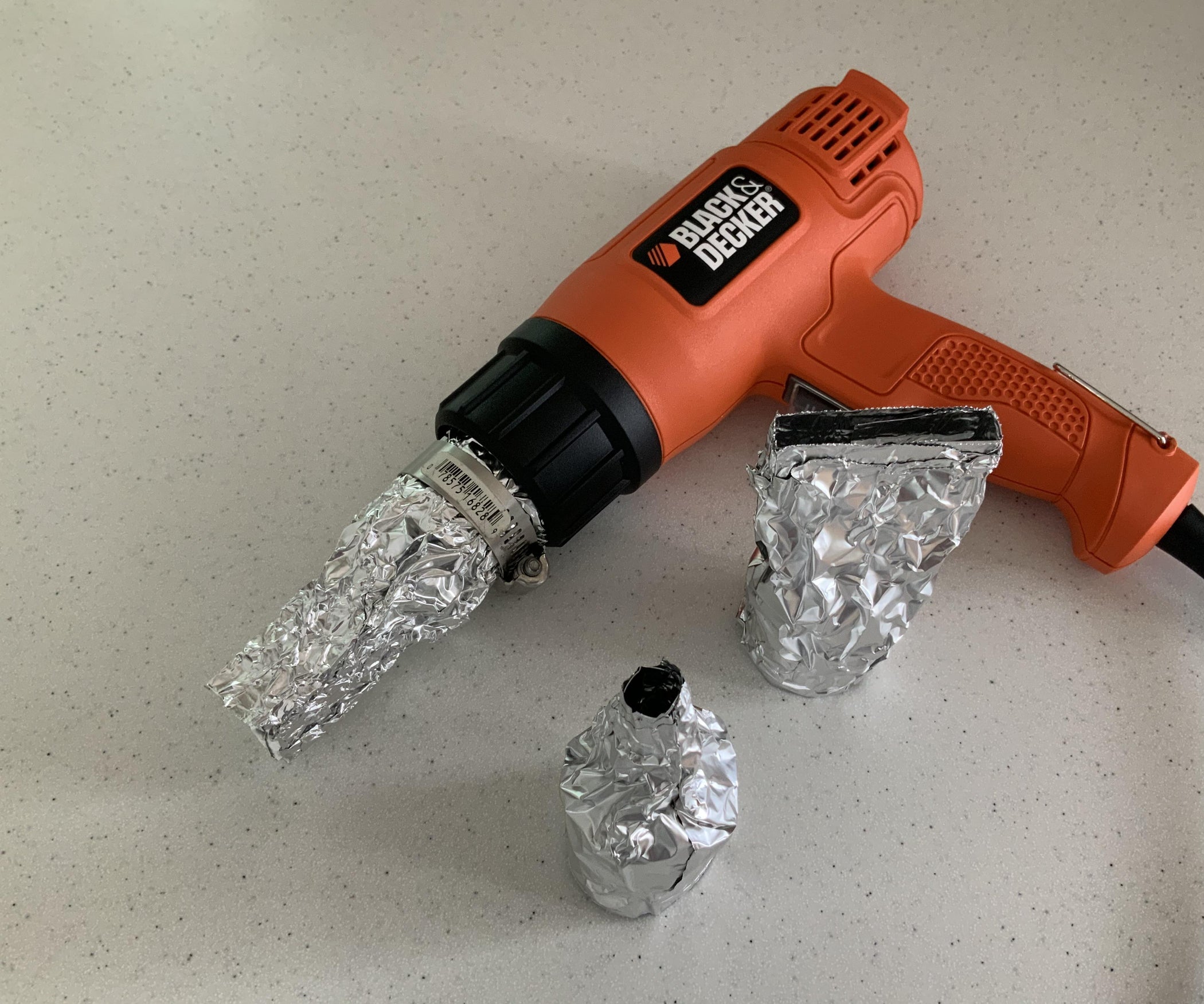 Heat Gun Tinfoil Nozzles 5 Steps (with Pictures) Instructables