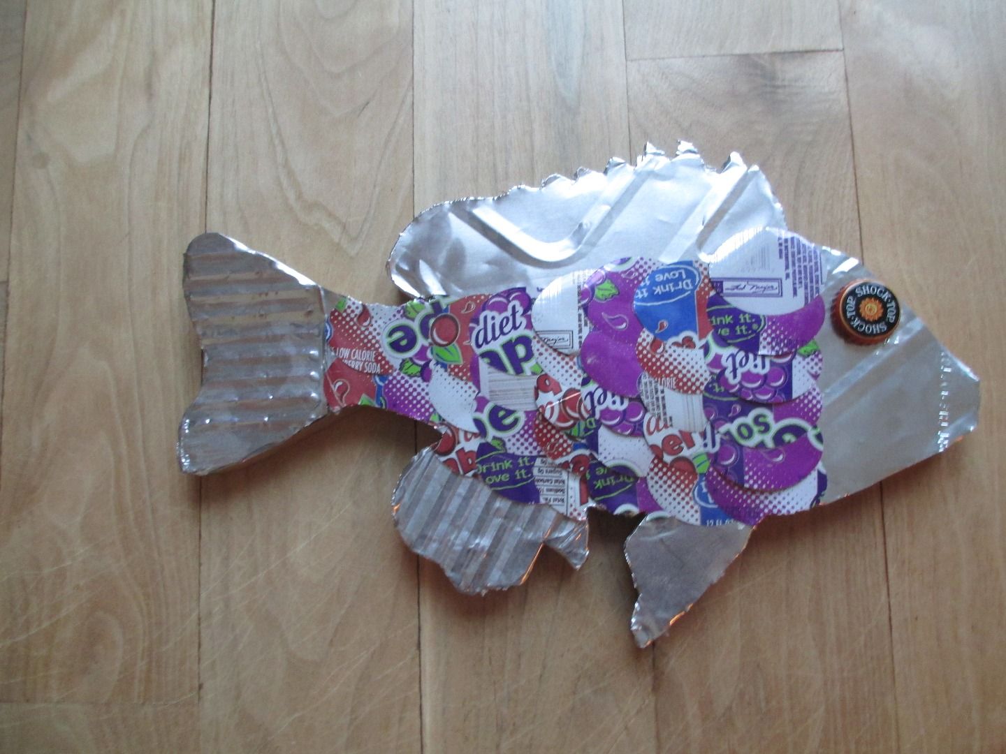 Recycled Fish Wall Art 5 Steps (with Pictures) Instructables