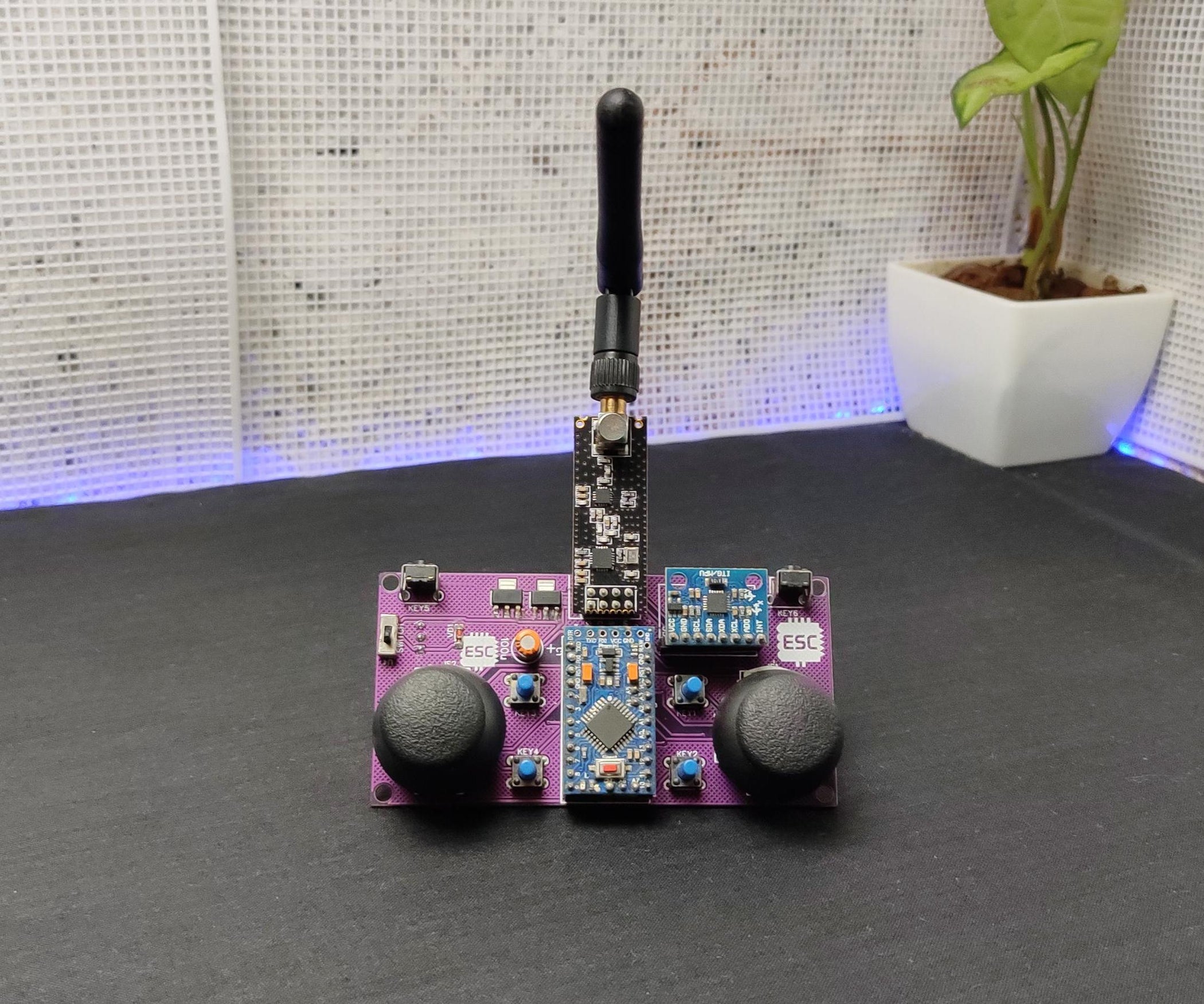MULTIFUNCTIONAL RC TRANSMITTER USING ARDUINO : 6 Steps (with Pictures ...