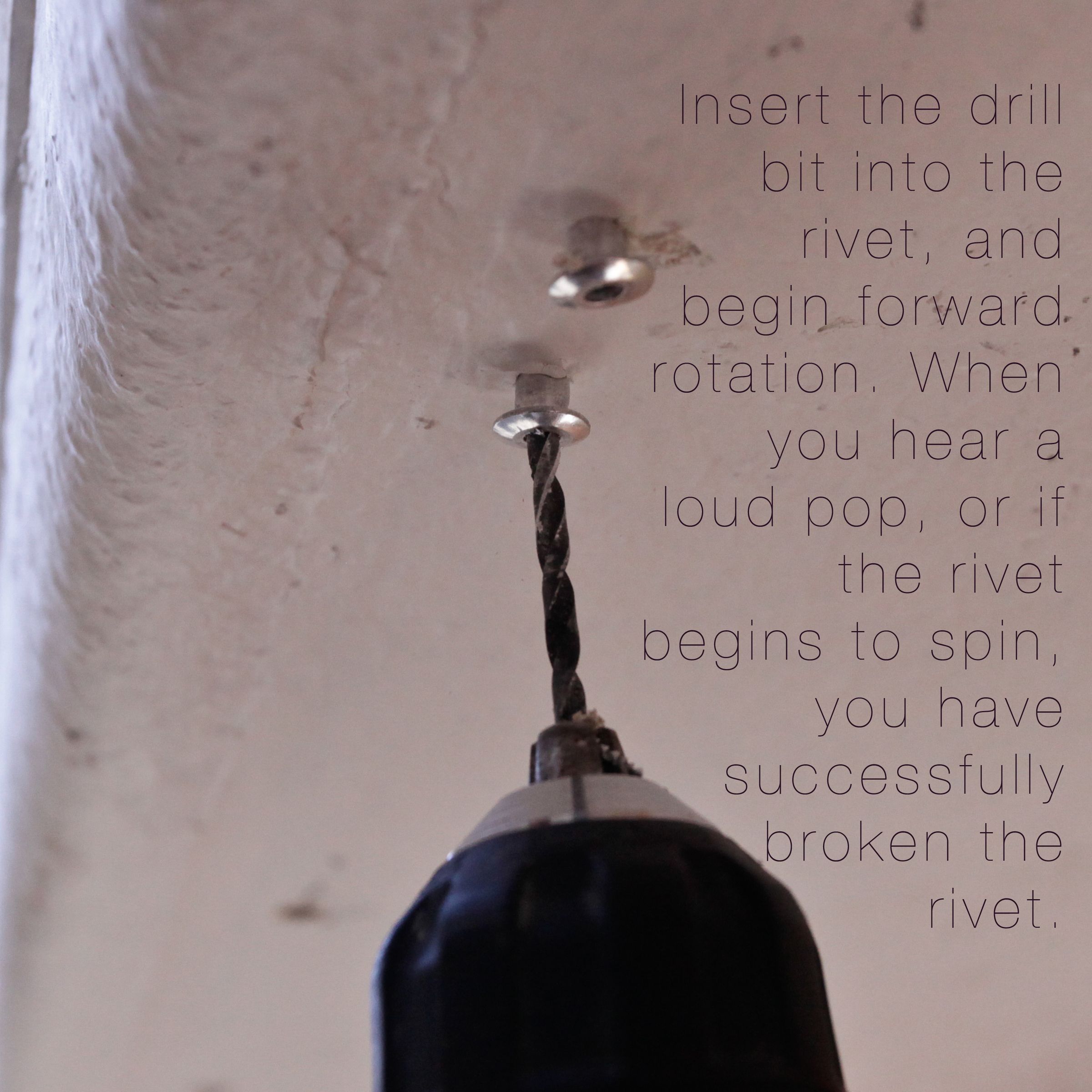 Removing Rivets (with Pictures) Instructables