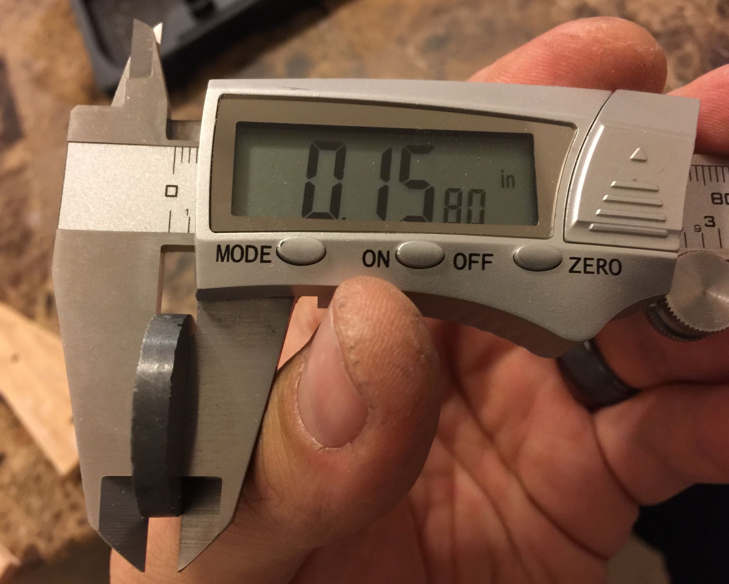 TABLE SAW BLADE HEIGHT GAUGE 9 Steps (with Pictures) Instructables