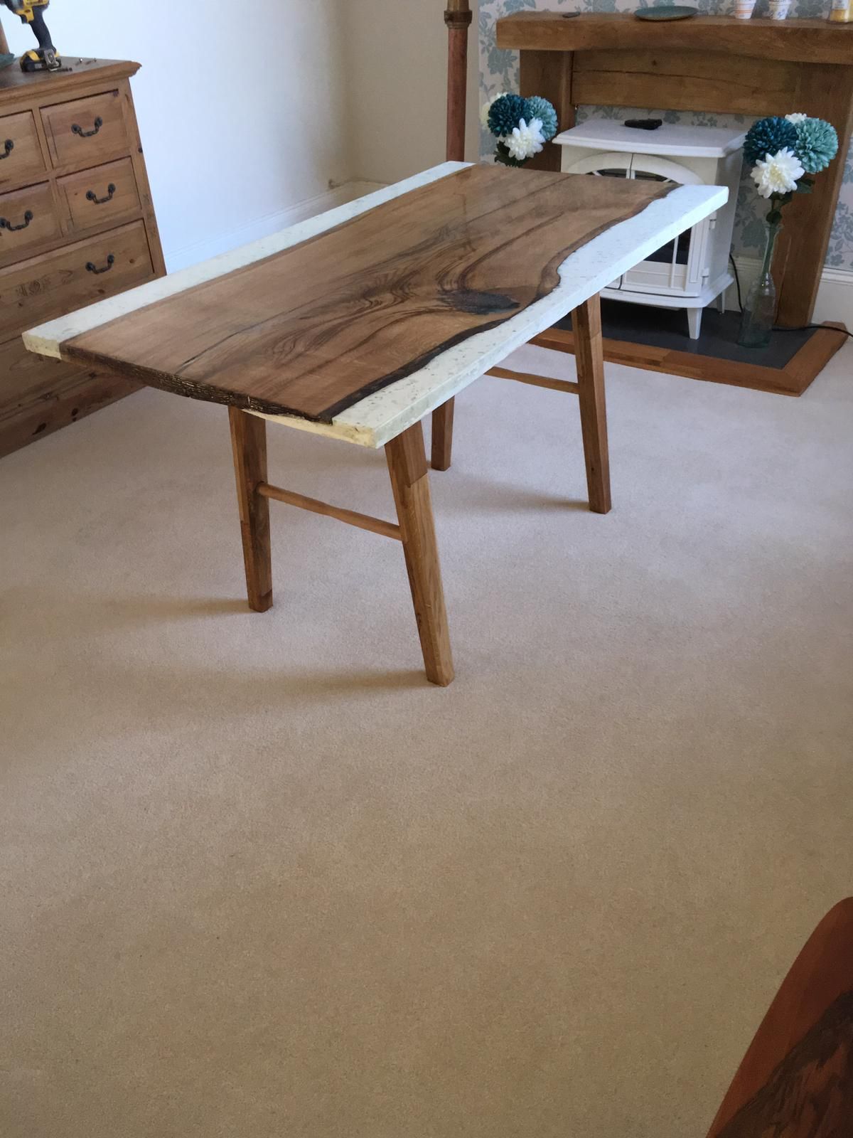 Oak & Concrete Dining Room Table 20 Steps (with Pictures) Instructables