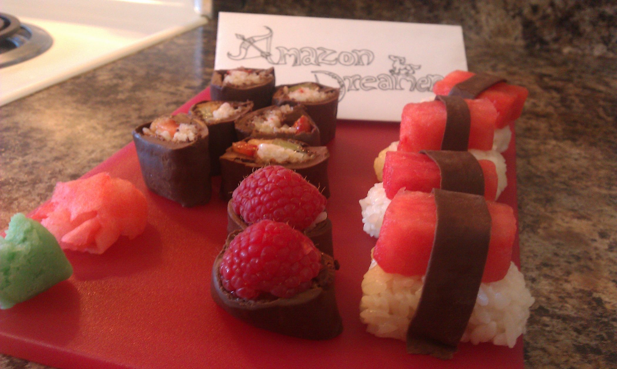 Dessert Sushi 7 Steps (with Pictures) Instructables