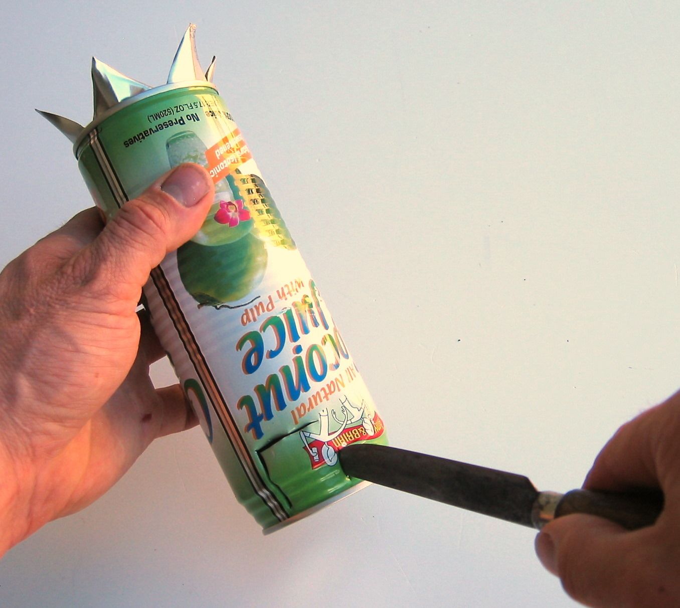 Hobo Stove From Tin Can Traditional High Tech Camp Stove 8 Steps