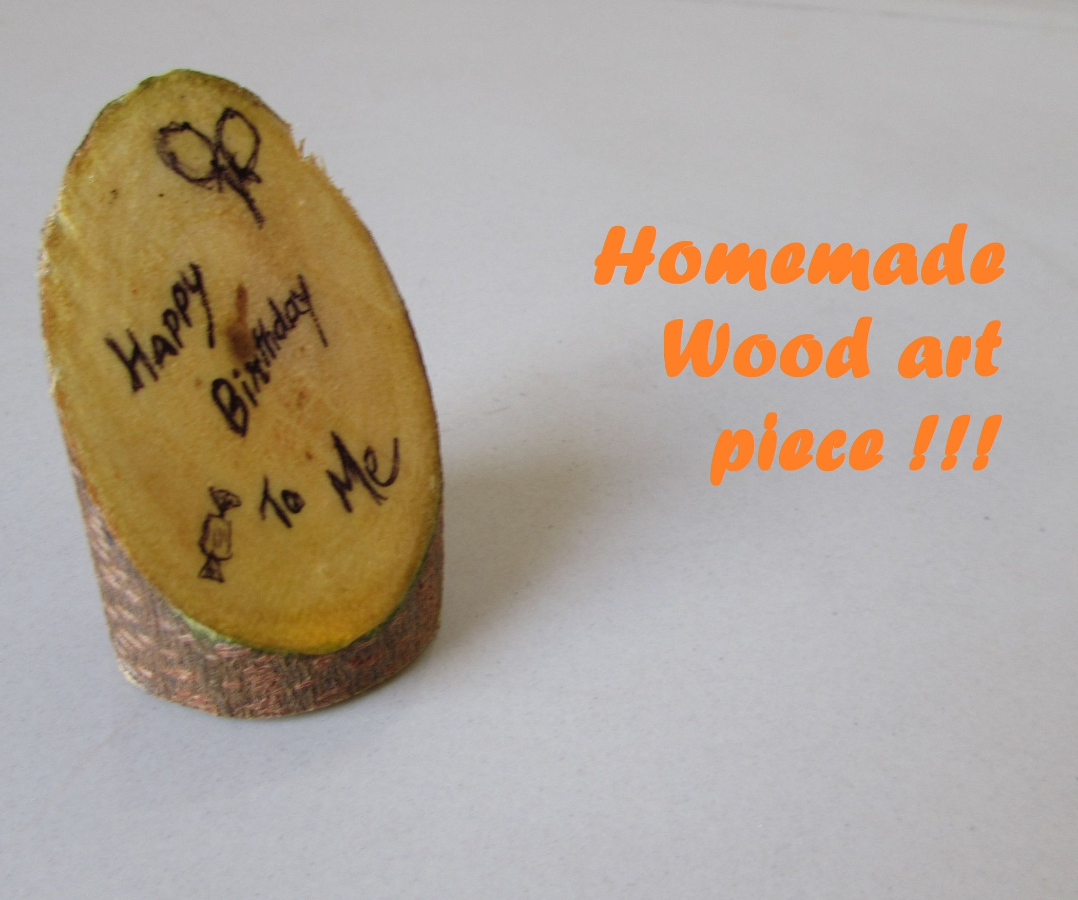 Home Made Wood Art 5 Steps Instructables